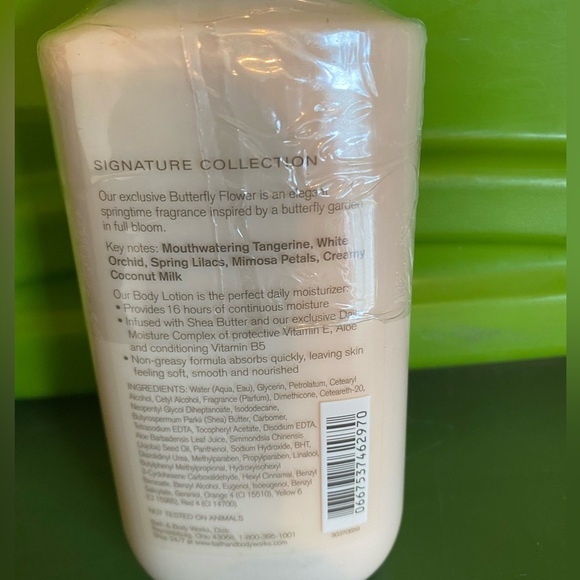 Butterfly Flower Body Lotion - Picture 3 of 3